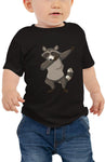 Tupfen Pose Raccoon Baby Tee