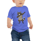 Tupfen Pose Raccoon Baby Tee