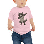 Tupfen Pose Raccoon Baby Tee