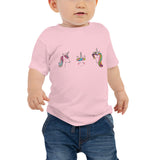 Unicorns Galore Baby Tee