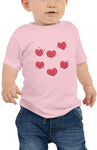 Cute Hearts Baby Tee