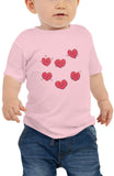 Cute Hearts Baby Tee