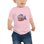 Angry Fish Baby Tee