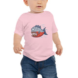 Angry Fish Baby Tee