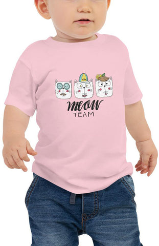 Meow Team Baby Tee