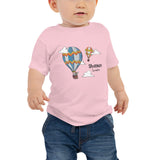 Sweden Air Balloons Baby Tee