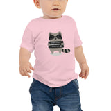 Mugshot Raccoon Baby Tee