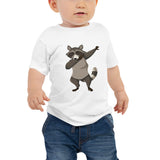 Tupfen Pose Raccoon Baby Tee