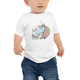 Love Unicorn Forever Baby Tee