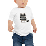 Mugshot Raccoon Baby Tee