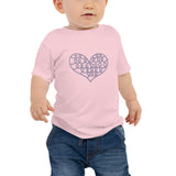 Curly Heart Baby Tee