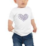 Curly Heart Baby Tee