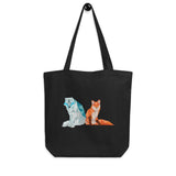 Wolf Fox Eco Tote Bag