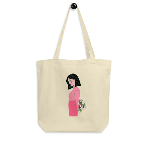 Pinky Shy Eco Tote Bag