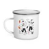 Outdoor Girls Enamel Mug