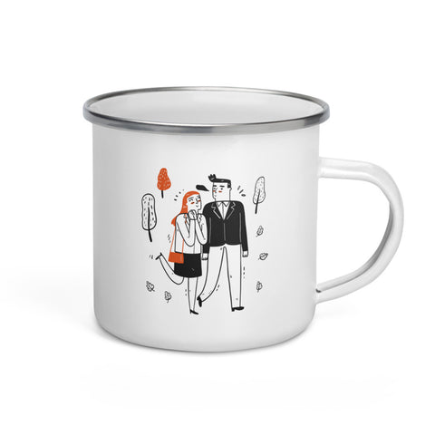 Fresh Lovers Enamel Mug