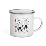 Outdoor Girls Enamel Mug