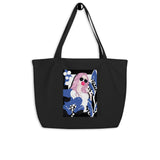 Bubble Gum Girl Organic Tote Bag