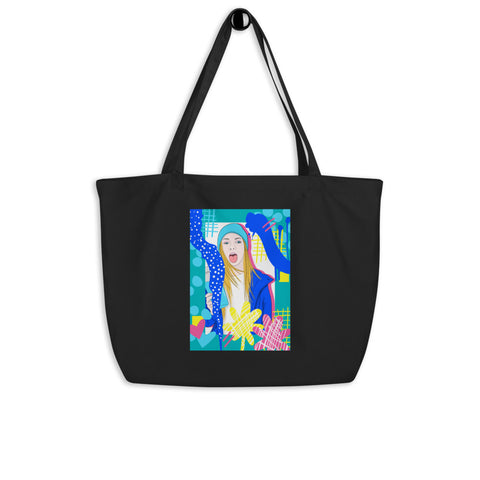 Witty Tongue Organic Tote Bag