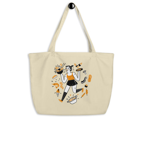 Food Obsession Organic Tote Bag