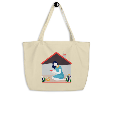 Real Housewife Organic Tote Bag