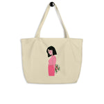 Pinky Shy Organic Tote Bag