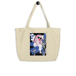 Bubble Gum Girl Organic Tote Bag