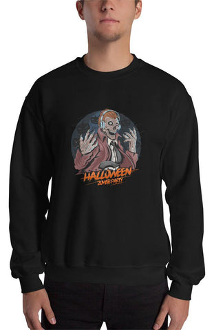 Halloween Zombie Party Sweatshirt