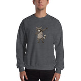 Tupfen Pose Raccoon Sweatshirt