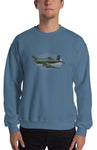 American Fighter Plane Sweatshirt