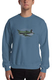 American Fighter Plane Sweatshirt