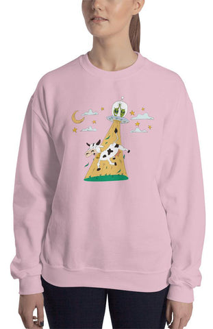 UFO Cow Abduction Sweatshirt