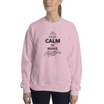 Keep Calm and Make Tattoos Sweatshirt