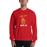 Keep Calm Skate On Sweatshirt