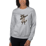 Tupfen Pose Raccoon Sweatshirt