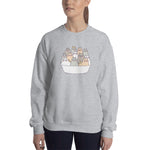 Bathing Cats Sweatshirt