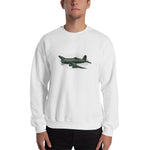 American Fighter Plane Sweatshirt