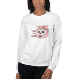 Born 2 Be Beautiful Sweatshirt