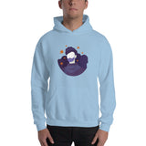 Purple Mask Man Hoodie