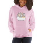 Bathing Cats Hoodie