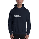 I am Not a Drummer Hoodie