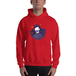 Purple Mask Man Hoodie