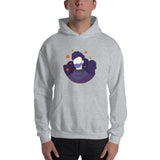 Purple Mask Man Hoodie