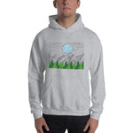 Moon Over Mountains Hoodie