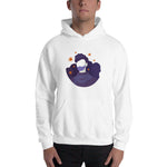 Purple Mask Man Hoodie