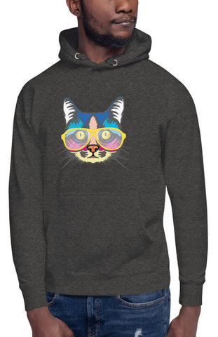 Tripping Cat Premium Hoodie