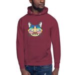 Tripping Cat Premium Hoodie