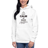 Keep Calm and Make Tattoos Premium Hoodie