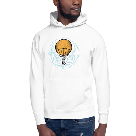 Golden Air Balloon Premium Hoodie