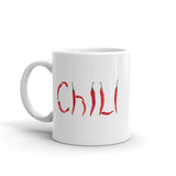 Chili White Glossy Mug